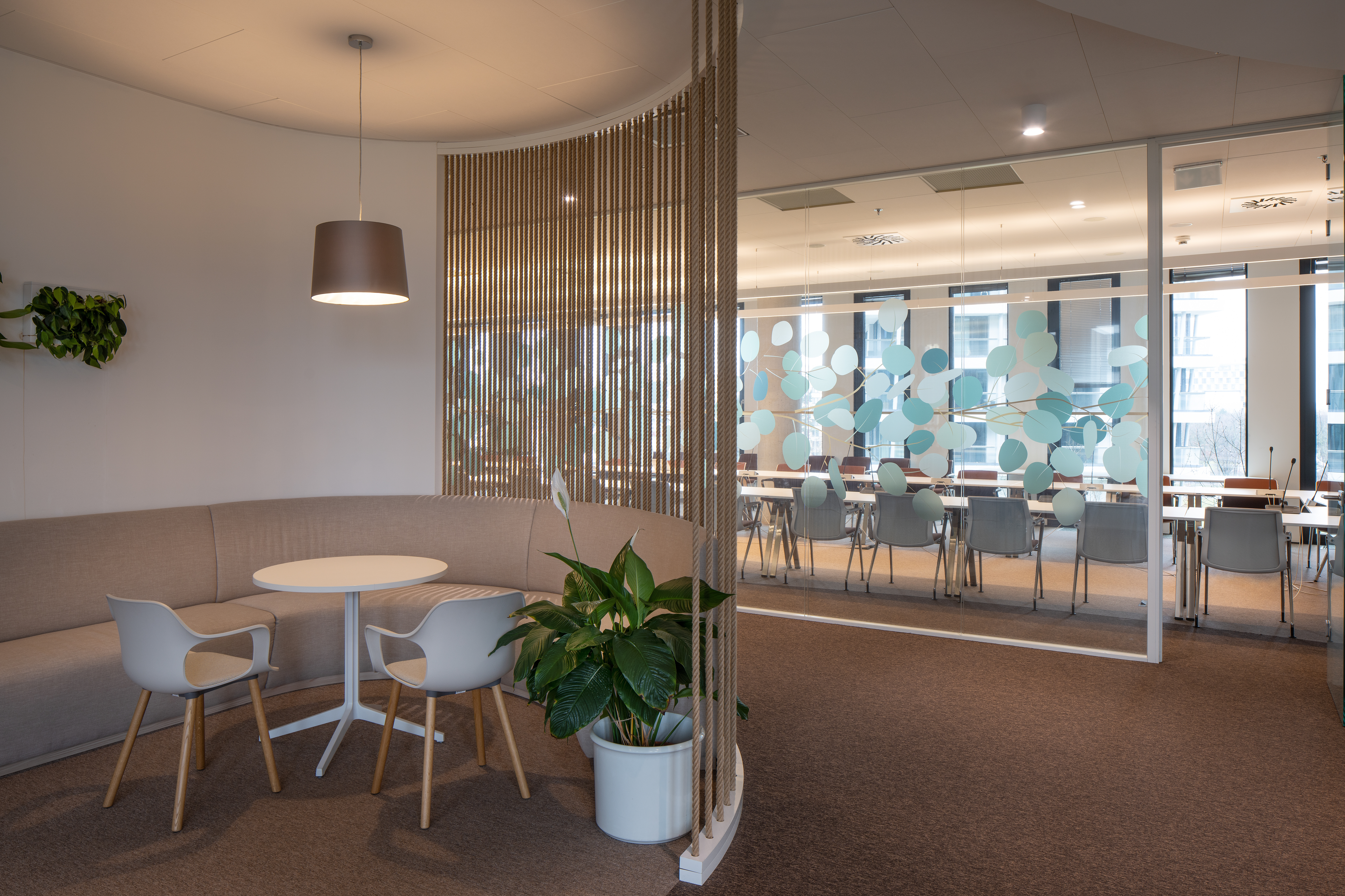 Collaborative lounge area